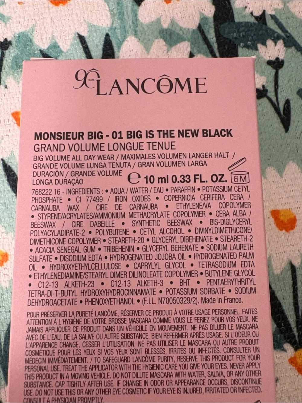 Lancôme Monsieur Big Mascara & Le Crayon Khôl Set - Black